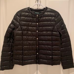 Ralph Lauren ultra light down packable jacket